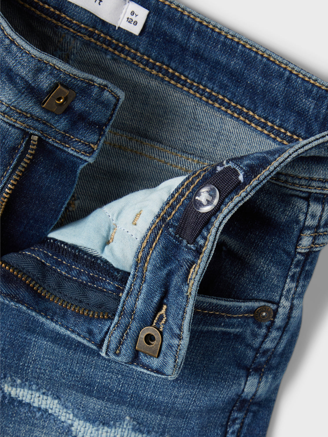 NKMSILAS Jeans - Medium Blue Denim